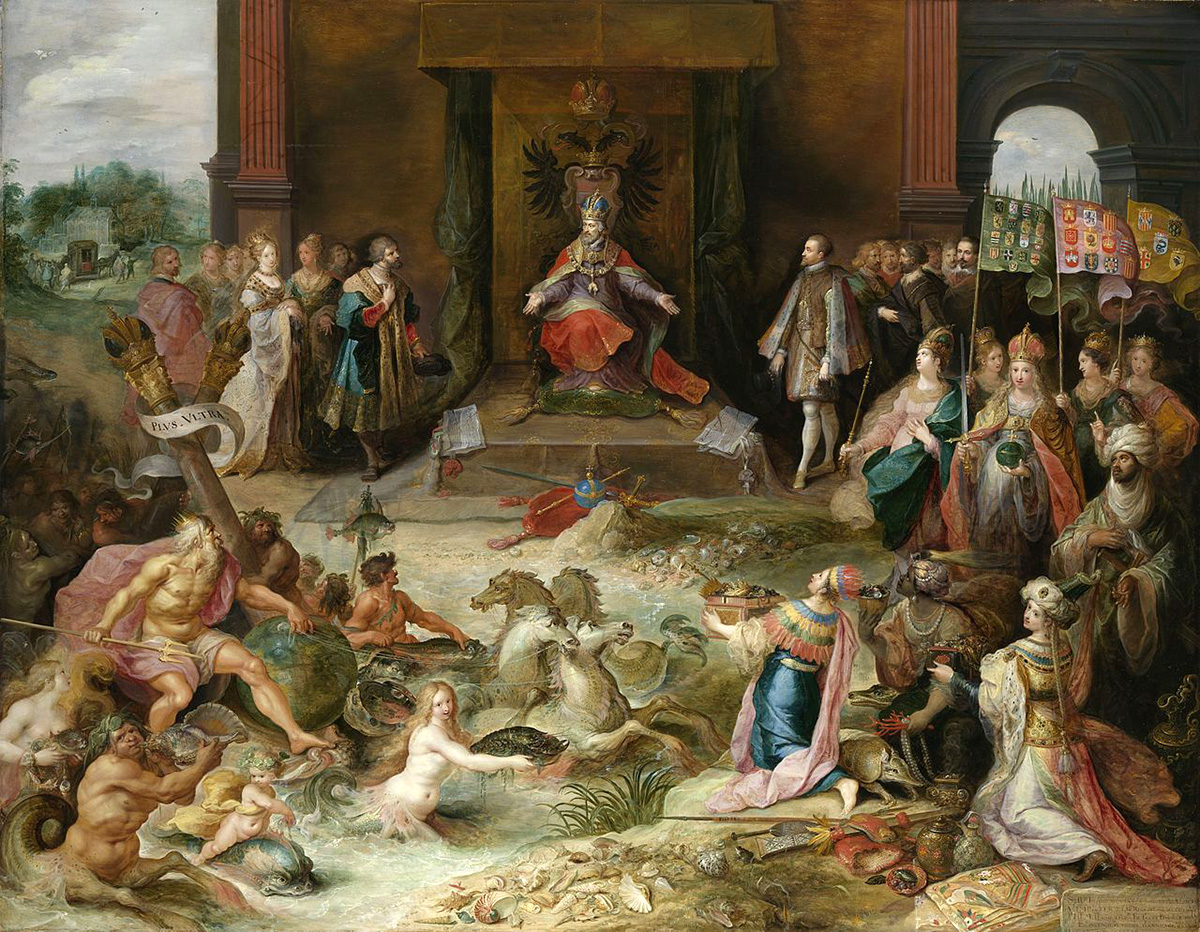 Allegory of Abdication of charles the Fifth
